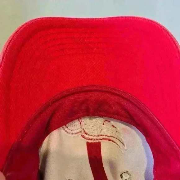 Detroit Red Wings Annco Red NHL Adjustable Baseball Cap Youth Size - Picture 6 of 10